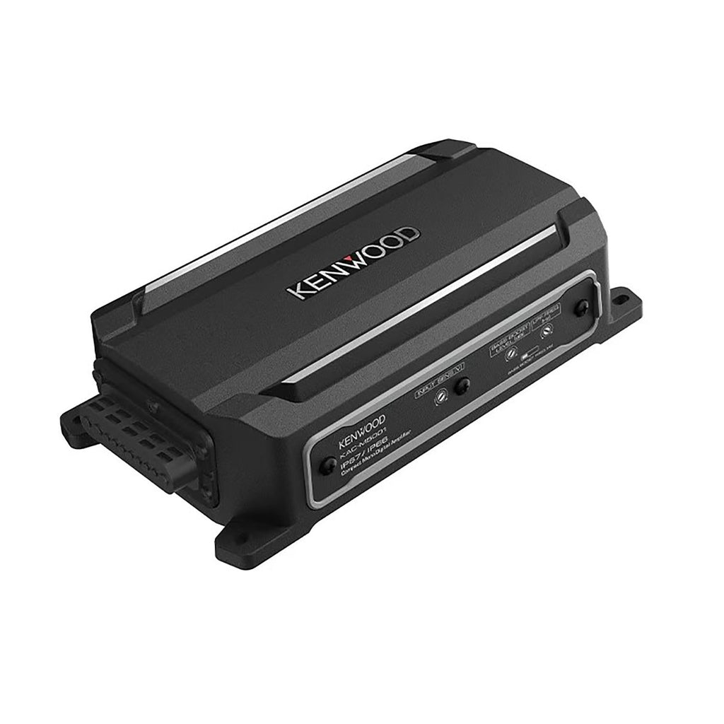 Kenwood - Mono Compact Marine/Motorsport Digital Amplifier, Waterproof and Dustproof - - Mounts For Less