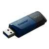 Kingston - DataTraveler Exodia M USB 3.2 Gen 1 Flash Drive, 64GB Capacity, Blue, 2-Pack - - Mounts For Less