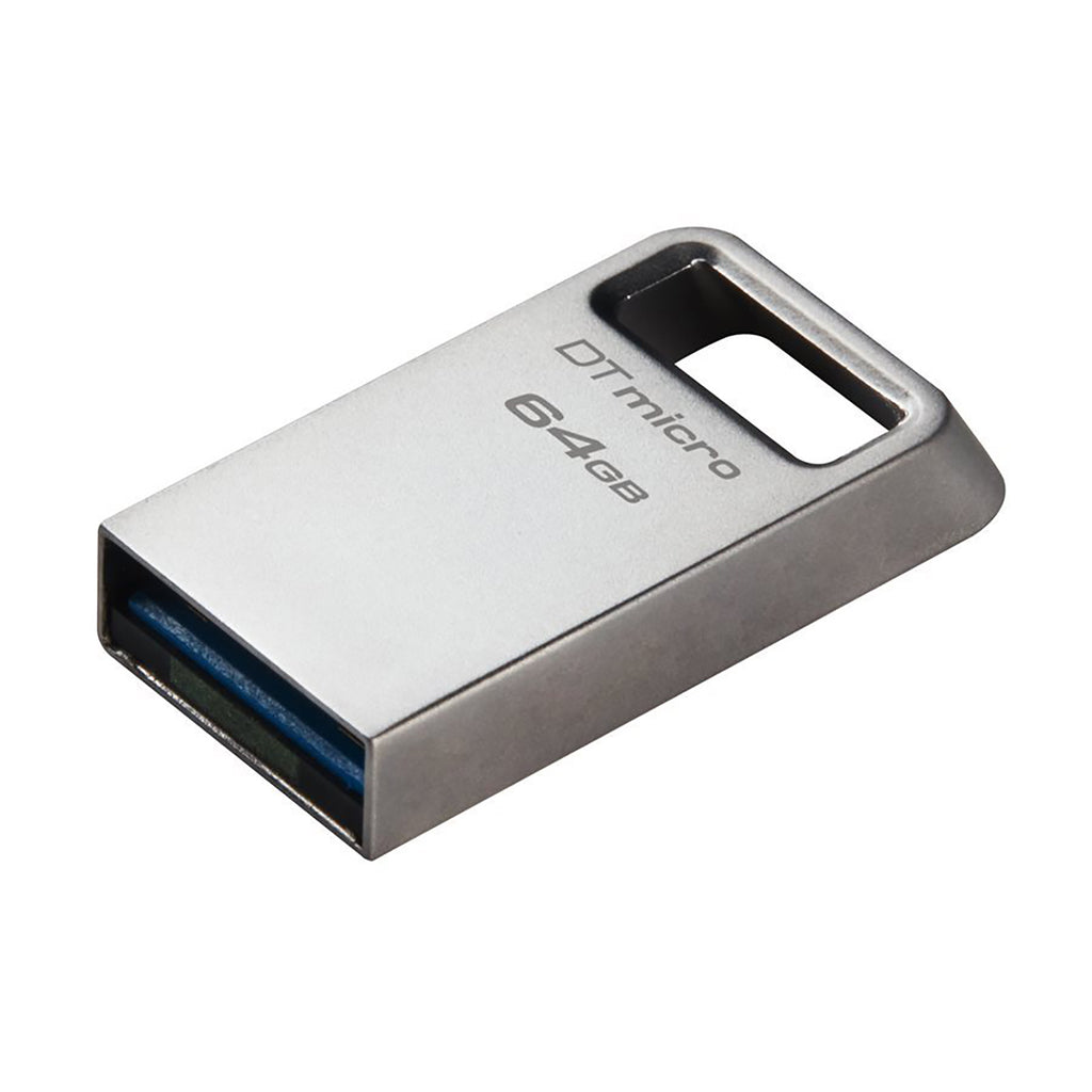 Kingston - DataTraveler USB 3.2 Micro SD Flash Drive, 200MB/s, Metal Case, 64GB Capacity - - Mounts For Less