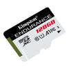 Kingston - High Endurance microSD Memory Card, 95R/30W C10 A1 UHS-I, 128GB Capacity - - Mounts For Less