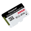 Kingston - High Endurance microSD Memory Card, 95R/30W C10 A1 UHS-I, 32GB Capacity - - Mounts For Less