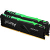 Kingston - Set of 2 Fury Beast RGB DDR4 16GB Memory Modules, 3200MT/s, Non-ECC Unbuffered DIMM - - Mounts For Less