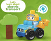 MEGA Bloks – Green Town Toddler Building Blocks Set with Figures (88 Pieces) - - Mounts For Less