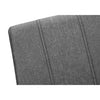 Monarch Specialties I 1061 - Dining Chair, Set Of 2, Side, Upholstered, Kitchen, Dining Room, 39" Height, Grey Fabric, Chrome Metal, Contemporary, Modern - - Mounts For Less