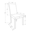 Monarch Specialties I 1303 - Chair, Set Of 2, Side, Upholstered, Kitchen, Dining, Brown Leather Look, Brown Wood Legs, Transitional - - Mounts For Less