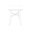 Monarch Specialties I 1323 - Dining Table, 48" Rectangular, Small, Kitchen, Dining Room, White Veneer, Wood Legs, Transitional - - Mounts For Less