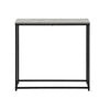 Monarch Specialties I 2251 - Accent Table, Console, Entryway, Narrow, Sofa, Living Room, Bedroom, Grey Laminate, Black Metal, Contemporary, Modern - - Mounts For Less