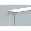 Monarch Specialties I 2256 - Accent Table, Console, Entryway, Narrow, Sofa, Living Room, Bedroom, White Marble Look Laminate, Black Metal, Contemporary, Modern - - Mounts For Less