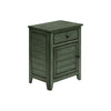 Monarch Specialties I 3948 - Accent Table, Nightstand, Storage Drawer, End, Side Table, Bedroom, Lamp, Storage, Antique Green Veneer, Transitional - - Mounts For Less