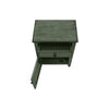 Monarch Specialties I 3948 - Accent Table, Nightstand, Storage Drawer, End, Side Table, Bedroom, Lamp, Storage, Antique Green Veneer, Transitional - - Mounts For Less