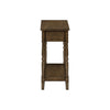 Monarch Specialties I 3957 - Accent Table, 2 Tier, End, Side Table, Nightstand, Bedroom, Narrow, Lamp, Storage Drawer, Brown Veneer, Traditional - - Mounts For Less