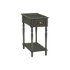 Monarch Specialties I 3968 - Accent Table, 2 Tier, Side Table, End, Narrow, Nightstand, Bedroom, Lamp, Storage Drawer, Green Veneer, Traditional - - Mounts For Less