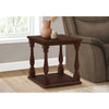 Monarch Specialties I 3970 - Accent Table, 2 Tier, End, Side Table, Square, Nightstand, Bedroom, Lamp, Brown Veneer, Traditional - - Mounts For Less