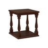 Monarch Specialties I 3970 - Accent Table, 2 Tier, End, Side Table, Square, Nightstand, Bedroom, Lamp, Brown Veneer, Traditional - - Mounts For Less