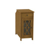 Monarch Specialties I 3972 - Accent Table, Side Table, End, Narrow, Nightstand, Bedroom, Storage Drawer, Lamp, Brown Veneer, Traditional - - Mounts For Less