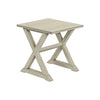 Monarch Specialties I 3989 - Accent Table, End, Side Table, Square, Nightstand, Bedroom, Lamp, Antique White Veneer, Transitional - - Mounts For Less