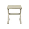 Monarch Specialties I 3989 - Accent Table, End, Side Table, Square, Nightstand, Bedroom, Lamp, Antique White Veneer, Transitional - - Mounts For Less