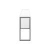 Monarch Specialties I 7728 - Office Hutch, 72"L, Work, Storage Doors, Home Office, Commercial Grade, White Laminate, Silver Metal, Contemporary, Modern - - Mounts For Less