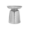 Monarch Specialties I 8916 - Accent Table, Drum, Side, End, Nightstand, Lamp, Living Room, Bedroom, Chrome Metal, Contemporary, Modern - - Mounts For Less
