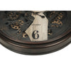Monarch Specialties I 9023 - Clocks, 30" Round, Wall Clock, Gear Mechanism, Brown, Transitional - - Mounts For Less