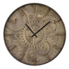 Monarch Specialties I 9041 - Clocks, 20" Round, Wall Clock, Brown, Transitional - - Mounts For Less