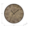 Monarch Specialties I 9041 - Clocks, 20" Round, Wall Clock, Brown, Transitional - - Mounts For Less