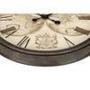 Monarch Specialties I 9048 - Clocks, 20" Round, Wall Clock, Antique Brown, Transitional - - Mounts For Less