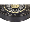 Monarch Specialties I 9062 - Clocks, 20" Round, Gear Mechanism, Wall Clock, Brown, Transitional - - Mounts For Less