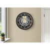 Monarch Specialties I 9062 - Clocks, 20" Round, Gear Mechanism, Wall Clock, Brown, Transitional - - Mounts For Less