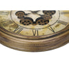 Monarch Specialties I 9071 - Clocks, 23" Round, Gear Mechanism, Wall Clock, Antique Brown, Transitional - - Mounts For Less
