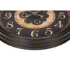 Monarch Specialties I 9074 - Clocks, 24" Round, Gear Mechanism, Wall Clock, Brown, Traditional - - Mounts For Less