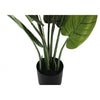 Monarch Specialties I 9509 - Artificial Plant, 37" Tall, Aureum Tree, Indoor, Faux, Fake, Floor, Greenery, Potted, Real Touch, Decorative, Green Leaves, Black Pot - - Mounts For Less