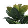 Monarch Specialties I 9547 - Artificial Plant, 40" Tall, Rubber Tree, Indoor, Faux, Fake, Floor, Greenery, Potted, Real Touch, Decorative, Green Leaves, Black Pot - - Mounts For Less