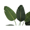 Monarch Specialties I 9569 - Artificial Plant, 44" Tall, Bird Of Paradise Tree, Indoor, Faux, Fake, Floor, Greenery, Potted, Decorative, Green Leaves, Black Pot - - Mounts For Less