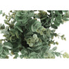 Monarch Specialties I 9581 - Artificial Plant, 13" Tall, Eucalyptus Grass, Indoor, Faux, Fake, Table, Greenery, Potted, Set Of 2, Decorative, Green Leaves, White Pots - - Mounts For Less