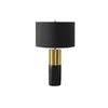 Monarch Specialties I 9629 - Lighting, 25"H, Table Lamp, Black Concrete, Black Shade, Contemporary - - Mounts For Less