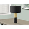 Monarch Specialties I 9629 - Lighting, 25"H, Table Lamp, Black Concrete, Black Shade, Contemporary - - Mounts For Less
