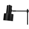 Monarch Specialties I 9647 - Lighting, 21"H, Table Lamp, Usb Port Included, Black Metal, Black Shade, Modern - - Mounts For Less