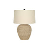 Monarch Specialties I 9713 - Lighting, 25"H, Table Lamp, Rattan, Beige Shade, Transitional - - Mounts For Less