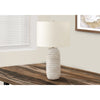 Monarch Specialties I 9742 - Lighting, 28"H, Table Lamp, Cream Resin, Ivory / Cream Shade, Transitional - - Mounts For Less