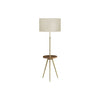 Monarch Specialties I 9746 - Lighting, Floor Lamp, 63"H, Gold Metal, Ivory / Cream Shade, Contemporary - - Mounts For Less