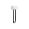 Monarch Specialties I 9752 - Lighting, 62"H, Floor Lamp, Black Metal, Ivory / Cream Shade, Contemporary - - Mounts For Less