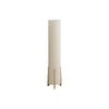 Monarch Specialties I 9755 - Lighting, 50"H, Floor Lamp, Brown Wood Look, Ivory / Cream Shade, Contemporary - - Mounts For Less
