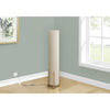 Monarch Specialties I 9755 - Lighting, 50"H, Floor Lamp, Brown Wood Look, Ivory / Cream Shade, Contemporary - - Mounts For Less