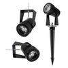 Monster - Set of 4 Outdoor Smart Garden LED Flood Lights, 5 Meter Length, Black - - Mounts For Less