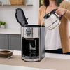 Mr. Coffee - 12 Cup Programmable Coffeemaker, Rapid Brewing, Stainless Steel - - Mounts For Less