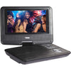 Naxa - Portable DVD Player With 7" Rotating LCD Screen, Black - - Mounts For Less