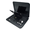 Naxa - Portable DVD Player with 10" Rotating Screen, USB/SD/MMC Inputs, Black - - Mounts For Less