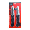 Olympia - Set of 2 Camping Knives, Stainless Steel Blade - - Mounts For Less