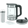 Oster - Glass Kettle with Tea Infuser, 1.7 Litre Capacity, 5 Temperature Settings, Stainless Steel - - Mounts For Less